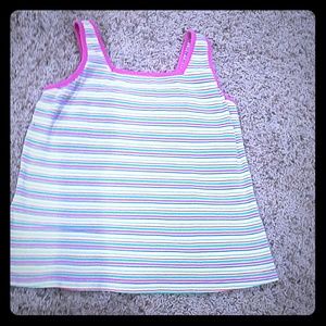 Multi colored tank top